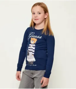 Блуза regular fit Guess, темно-синий