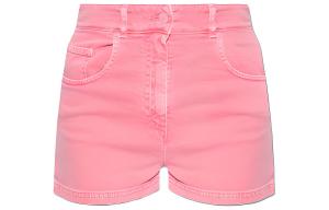 Джинсовые шорты женские розовые MOSCHINO