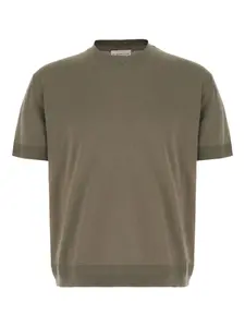 Свитер с короткими рукавами MONCLER, зеленый