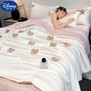 Disney Летний комплект постельного белья из 3 предметов (пододеяльник 200х230 см), цвет Xiongduodu - Milkshake White + Loose Powder