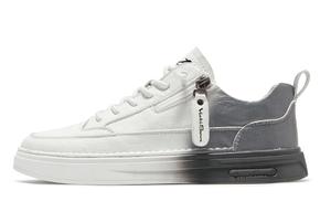 VICKI BROWN Коллекция джинсовых кроссовок устойчивых к истиранию легких нескользящих стильных для скейтбординга мужские белый черный, цвет White Black