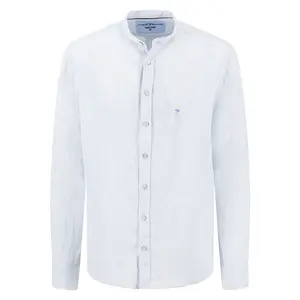 Рубашка Fynch Hatton 15046168 Linen Fine Stripe, белый