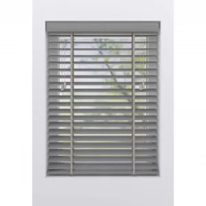 Жалюзи для моего дома «Alexia», (1 шт.), из бамбука, с ламелями 50 мм, с приводом от шнура My Home, цвет grau + grau + grau