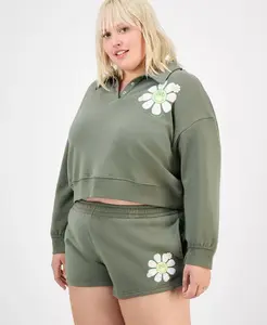 Модные шорты больших размеров Grayson Threads, The Label, зеленый