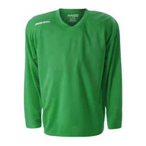 BAUER Новая оригинальная тренировочная хоккейная майка для детей, подростков и взрослых, зеленая, детский размер FLEX S