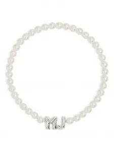 Колье MJ с логотипом Marc Jacobs, белый