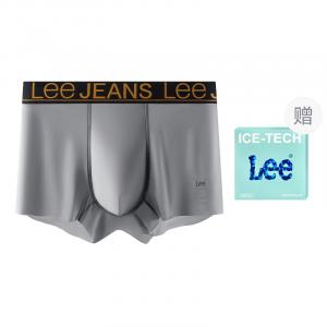 Классические 101 Underpants мужские боксеры 1 упаковка Lee, серый