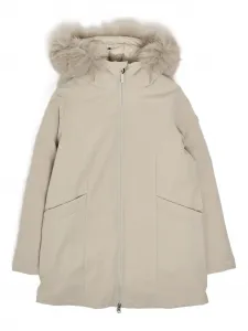 Пуховик с капюшоном Colmar Kids, бежевый