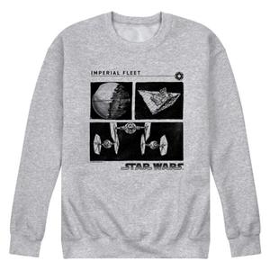 Мужская флисовая толстовка Imperial Fleet Grid Crew Star Wars, серый