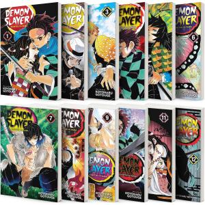Demon Slayer: Kimetsu no Yaiba Vol (1-12) 12 Books Collection Set (Viz Media)