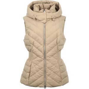 MACKAGE Пуховик-жилет женский Khaki с капюшоном тонкий