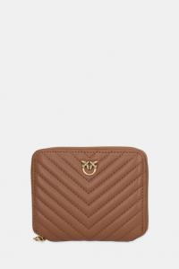 Кожаный кошелек Pinko, коричневый