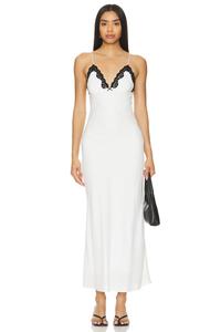 Платье жасмин Nia, белый