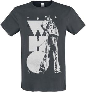 Футболка The Who Amplified Collection - Roger Singing, угольный