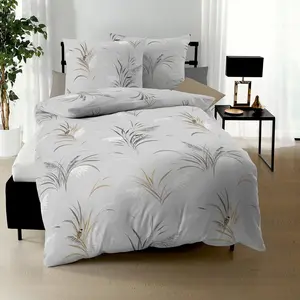 Постельное белье Interlock Jersey Swing Stone 155x220 см + 80x80 см Kaeppel