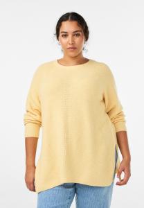 Джемпер Zizzi Jumper, Sunlight Mel/Mottled Light Yellow