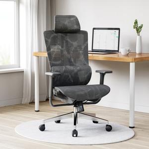 Эргономичное кресло SIHOO Y1C Black (без подставки для ног)