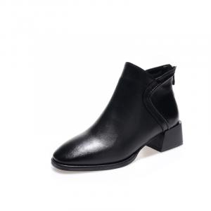 Devanro Черные женские ботильоны, цвет Black