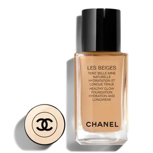 Увлажняющая и стойкая тональная основа LES BEIGES Healthy Glow Foundation CHANEL, BD101 (medium light-deep shade, golden undertone)