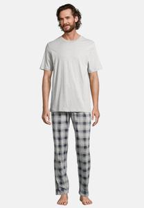 Пижамный комплект Schiesser SET, Grau Kariert Grau/Grey