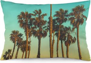MaSiledy Чехол для подушки с тропическим принтом пальмы и пляжной природы Pattern-5