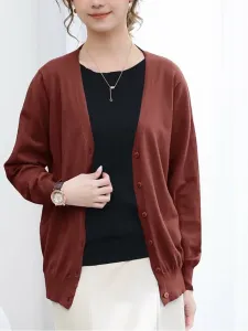 Новый женский кардиган Doux Belle, цвет Wine (V)