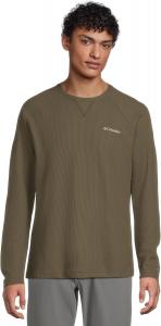 Толстовка Columbia mens Pitchstone Knit Crew II, Greenscape Heather