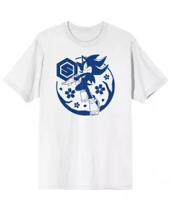 Мужская футболка Modern Character с белым принтом - S Sonic The Hedgehog, белый