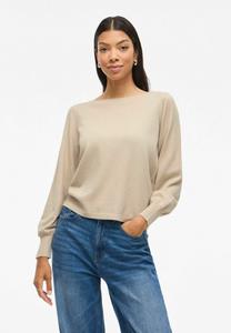 Джемпер VILA VIKERRY U-BOOT-AUSSCHNITT, Feather Gray/Grey