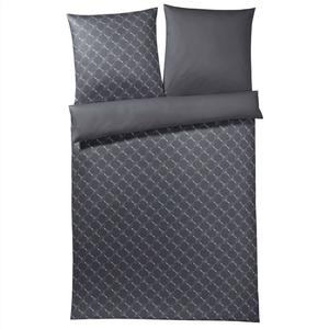 ЙУУП! Наволочка Мако из сатина одинарная Василек Градиант серо-голубой размер 40х40 AL Joop