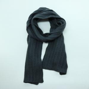 ШАРФ С ДЕКОРАТИВНОЙ СТРОЧКОЙ Portolano, темно-серый