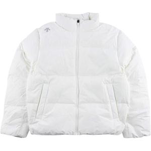 DESCENTE Пуховик унисекс черный, White