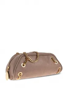 Маленькая сумка для боулинга STELLA MCCARTNEY, коричневый