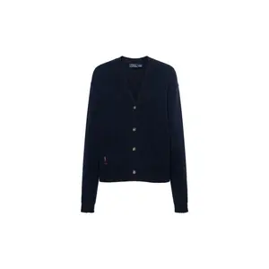 Кардиган с вышитым логотипом Polo Ralph Lauren, синий