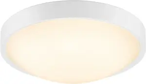 Светодиодный потолочный светильник Nordlux "Altus", 1 лампочка, источник света Светодиодная панель | Постоянно встроенный светодиодный потолочный светильник Ø 29,8 см, Высота: 9 см, белый