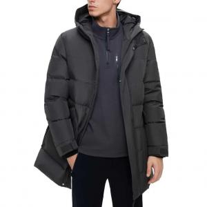 Пуховик мужской Carbon Fiber серый Aigle