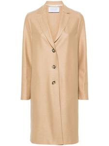 Однобортное шерстяное пальто Harris Wharf London, бежевый