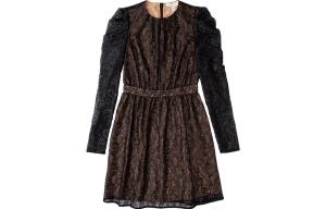 Michael Kors Женское платье с длинными рукавами Michael Kors, цвет Black