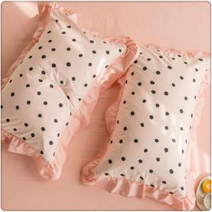 makej Хлопковая наволочка в стиле small fresh с весенним листочком