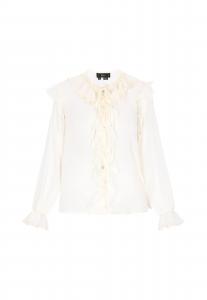 Faina Блузка из шерсти белая
