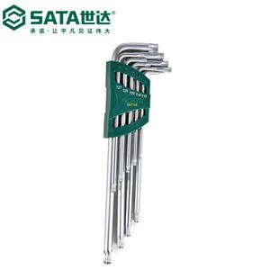 Набор ключей SATA Tools с удлиненной шаровой головкой, 9 предметов 09716