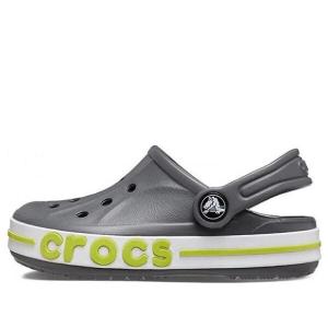 Кроссовки bayaband clog 'grey lime punch' Crocs, серый