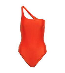 Купальник Evolve на одно плечо Jade Swim, Orange Sheen