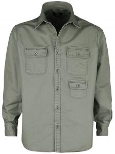 Рубашка с длинными рукавами RED by EMP, зеленый