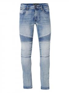 Джинсы KOROSHI Biker skinny fit jeans., синий