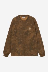 Лонгслив Camo Combi Carhartt, мультиколор