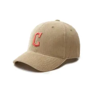 Коричневые детские бейсболки из вельвета MLB, коричневый