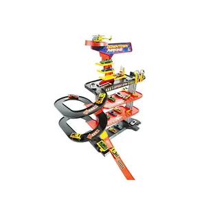 Кольцевая парковка Molto с 4 этажами, мультиколор