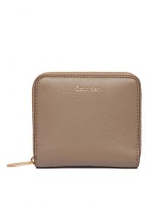 Кошелек Foil Logo Medium Zip Around LV04F1120G Calvin Klein, бежевый