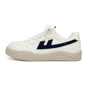 WARRIOR Легкие, амортизирующие, износостойкие, низкие, повседневные туфли, женские, бежево-темно-синие